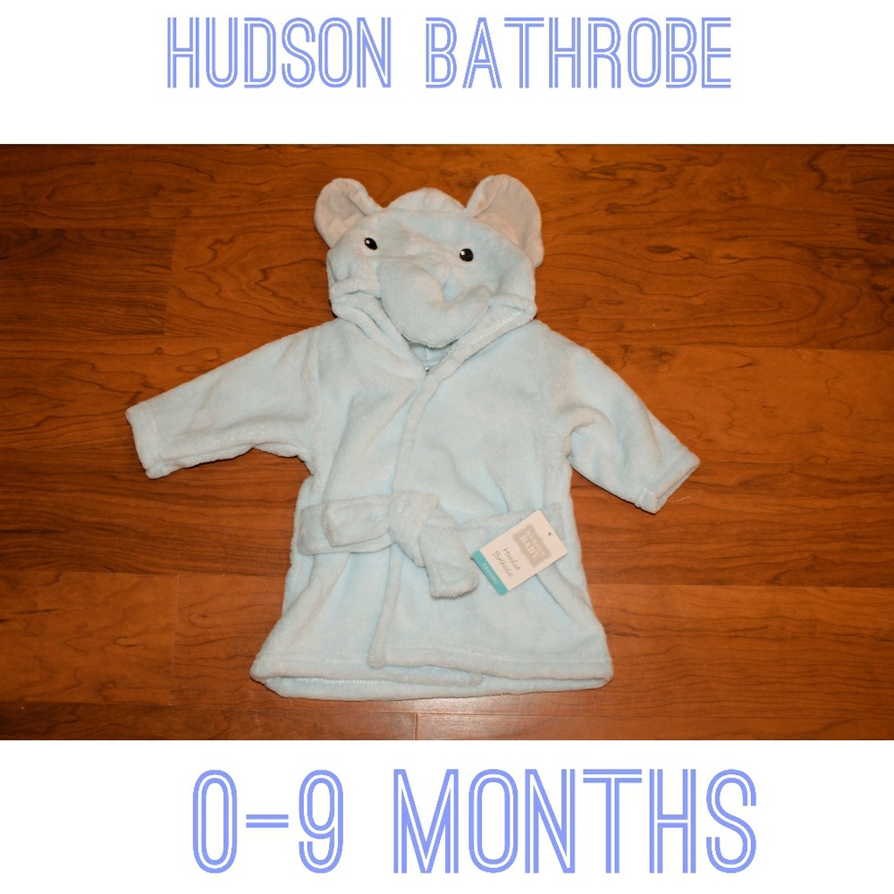 Hudson baby bathrobe